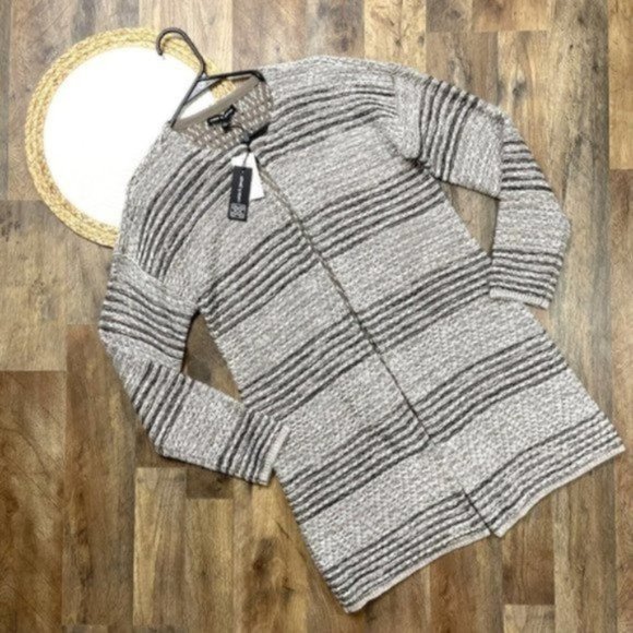 Cable & Gauge Sweaters - Cable & Gauge Textured Knit Long Cardigan Sweater Womens Large NEW w TAGS​
